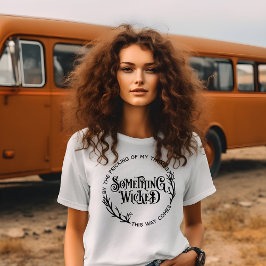 何か邪悪なハロウィーン Tシャツ