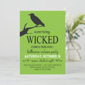 何か邪悪なハローウィンパーティ招待状 招待状 (スタンド正面)