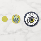 何か邪悪なハローウィンパーティ紙吹雪 コンフェッティ (裏面)