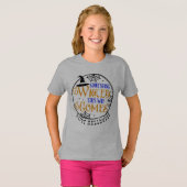 何か邪悪な来ハロウィンの魔女 Tシャツ (正面フル)