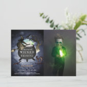 何か邪悪な醸造ハロウィンナイト誕生日 招待状 (スタンド正面)