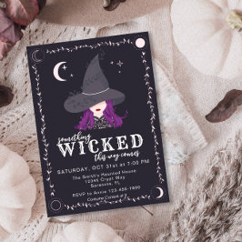 何か邪悪な魔女ハローウィンパーティ 招待状