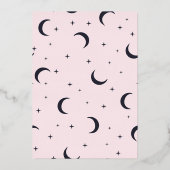 何か邪悪な魔女ハローウィンパーティ 箔招待状 (裏面)