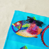 何か釣りビーチタオル ビーチタオル (インサイチュ)