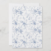 何か青いものをウェディングシャワーする前に 招待状 (裏面)