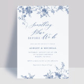 何か青いものをウェディングシャワーする前に 招待状