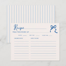 何か青いもの スクウィグル フレーム ボウ ブライダルシャワー エンクロージャーカード