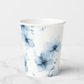 何か青いもの ドゥ フローラル ブライダルシャワー 紙コップ (裏面)