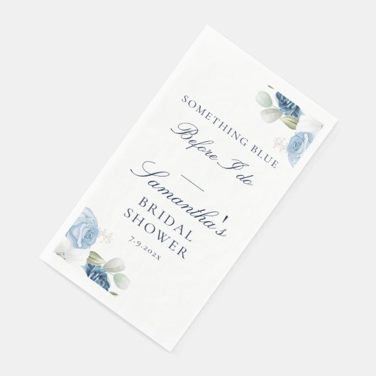 何か青いもの ブライダルシャワーの前に 花のブライダルシャワー (コーナー)