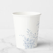 何か青いもの ブライダルシャワーパーティーのお知らせ 紙コップ (右)