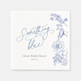 何か青いもの ブライダルシャワー スタンダードカクテルナプキン
