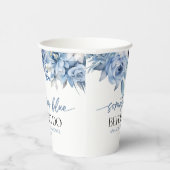 何か青いもの ブライダルシャワー 紙コップ (右)