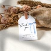 何か青いもの ブルー リボン 結婚式前祝い ギフトタグ