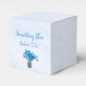 何か青いもの 私がする前に ブライダルシャワー フェイバーボックス (正面サイド)
