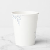 何か青いもの Before I Do 花嫁のシャワー 紙コップ (裏面)