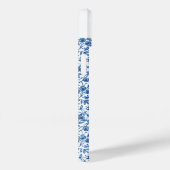 何か青いクジラヴィンテージ花柄ドードル Case-Mate iPhoneケース (裏面 / 右)