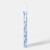 何か青いクジラヴィンテージ花柄ドードル Case-Mate iPhoneケース (裏面 / 左)