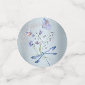 何か青いテーブル紙吹雪 コンフェッティ (スモール正面)