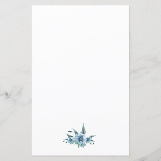 何か青いブライダルシャワーが言った (裏面)