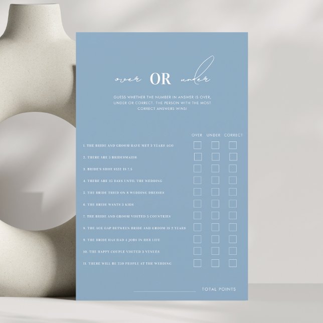 何か青いブライダルシャワーゲーム (クリエイターアップロード済み)