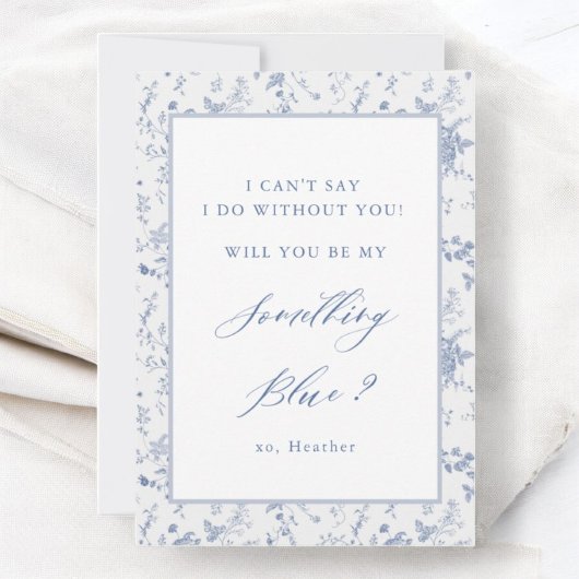 何か青い花嫁の付き添い人の提案をしてくれないか 招待状