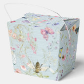 何か青い赤ちゃんシャワー フェイバーボックス (裏面)