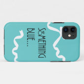 何か青いiPhoneの箱 Case-Mate iPhoneケース (裏面(横))