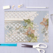 何か青忘れいヴィンテージ 薄葉紙 (クラフト)