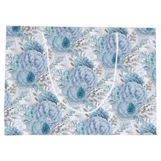 何か青結婚いコレクション ラージペーパーバッグ (裏面)