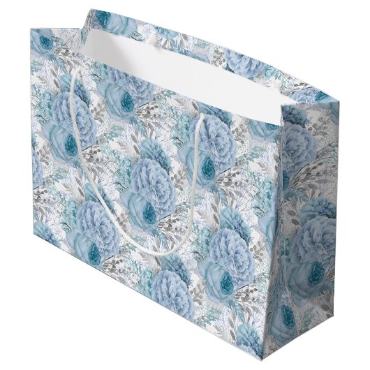 何か青結婚いコレクション ラージペーパーバッグ (裏面アングル)
