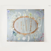 何か青結婚い タペストリー (正面(横))