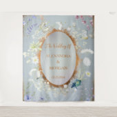 何か青結婚い タペストリー (正面)