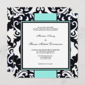 何か青 招待状 (正面/裏面)