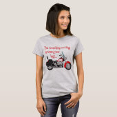 何か面白いこと Tシャツ (正面フル)