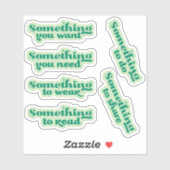 何か…クリスマスプレゼントラベルシール シール (シート)