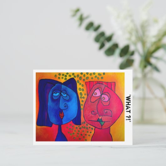 「何か。! 「 ポストカード (スタンド正面)