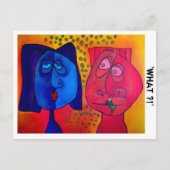 「何か。! 「 ポストカード (正面)