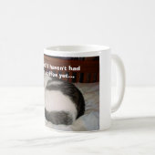 何か。 私は私のコーヒーをけれども…食べませんでした コーヒーマグカップ (正面右)