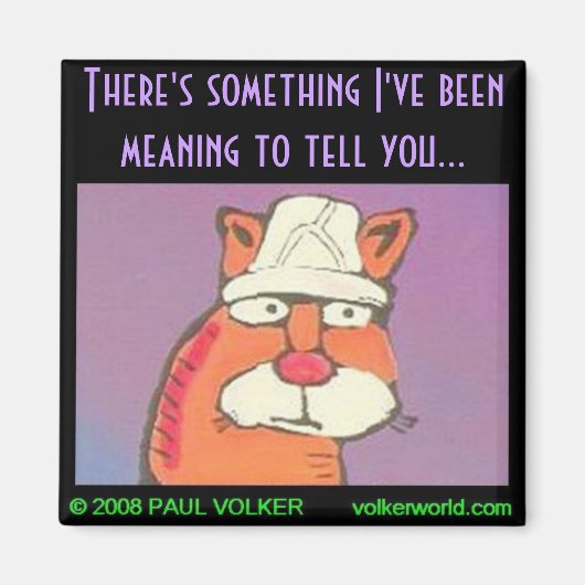 何か…$3.00 マグネット (正面)