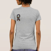 何か。 Tシャツ (裏面)