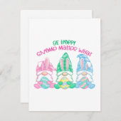 何があってもホッピィな小人 シーズンカード (正面/裏面)