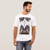 何がありますか。 Nyoは2つを時間を計ります! Tシャツ (正面フル)