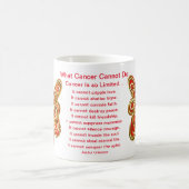 何ができないのか詩芸術コーヒーマグカップ コーヒーマグカップ (中央)