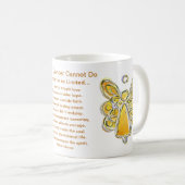 何ができないのか詩芸術コーヒーマグカップ コーヒーマグカップ (正面右)