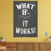 何がもし効く？ キャンバスプリント (インサイチュ (リビング))