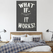 何がもし効く？ キャンバスプリント (インサイチュ (寝室))