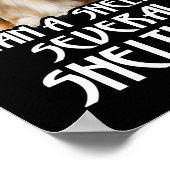 何がシェットランド・ シープドッグ数シェットランド・ シープドッグ! ポスター (角)