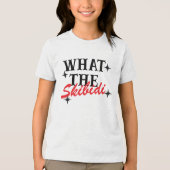 何がスキビディか トライブレンドTシャツ (正面)