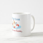 何がチキンを浮かべても2 コーヒーマグカップ (正面右)