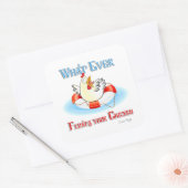 何がチキンを浮かべても2 スクエアシール (封筒)